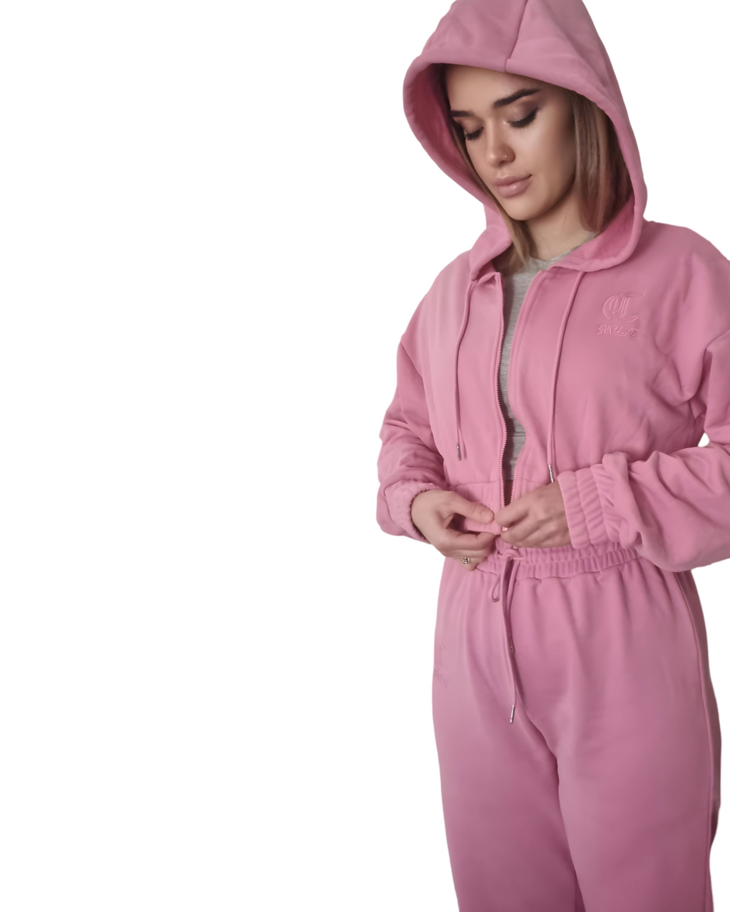 ZARA CROPPED HOODIE