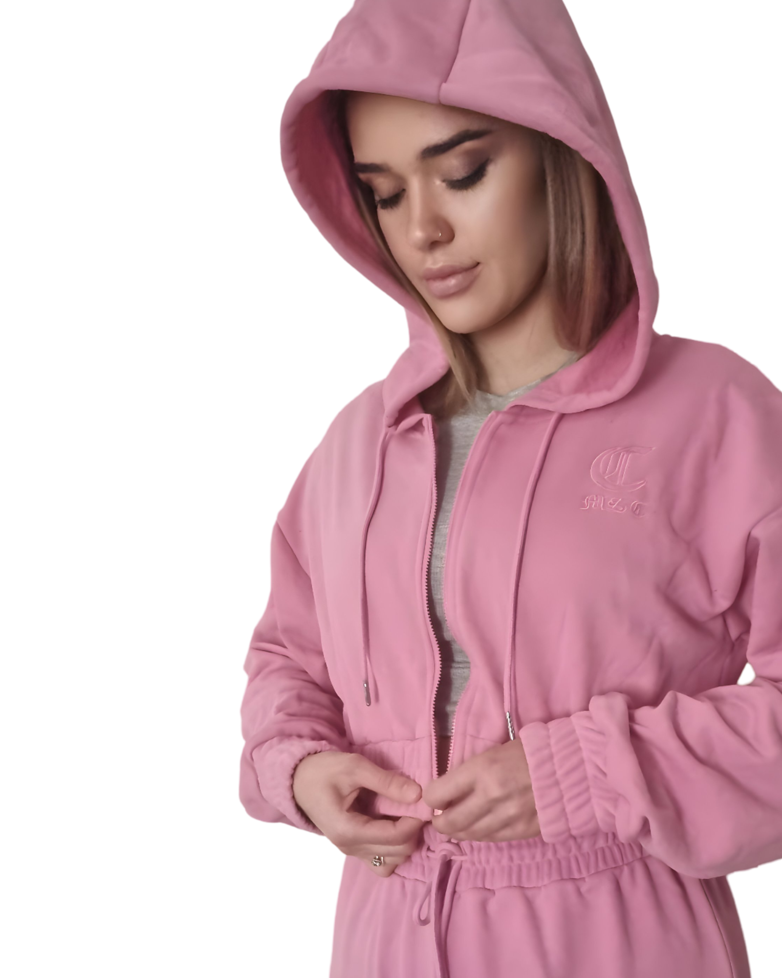 ZARA CROPPED HOODIE