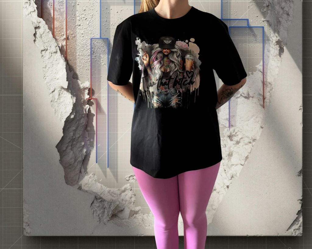 MSC "I am that bitch"T-shirt- BLACK  (small -3XL)