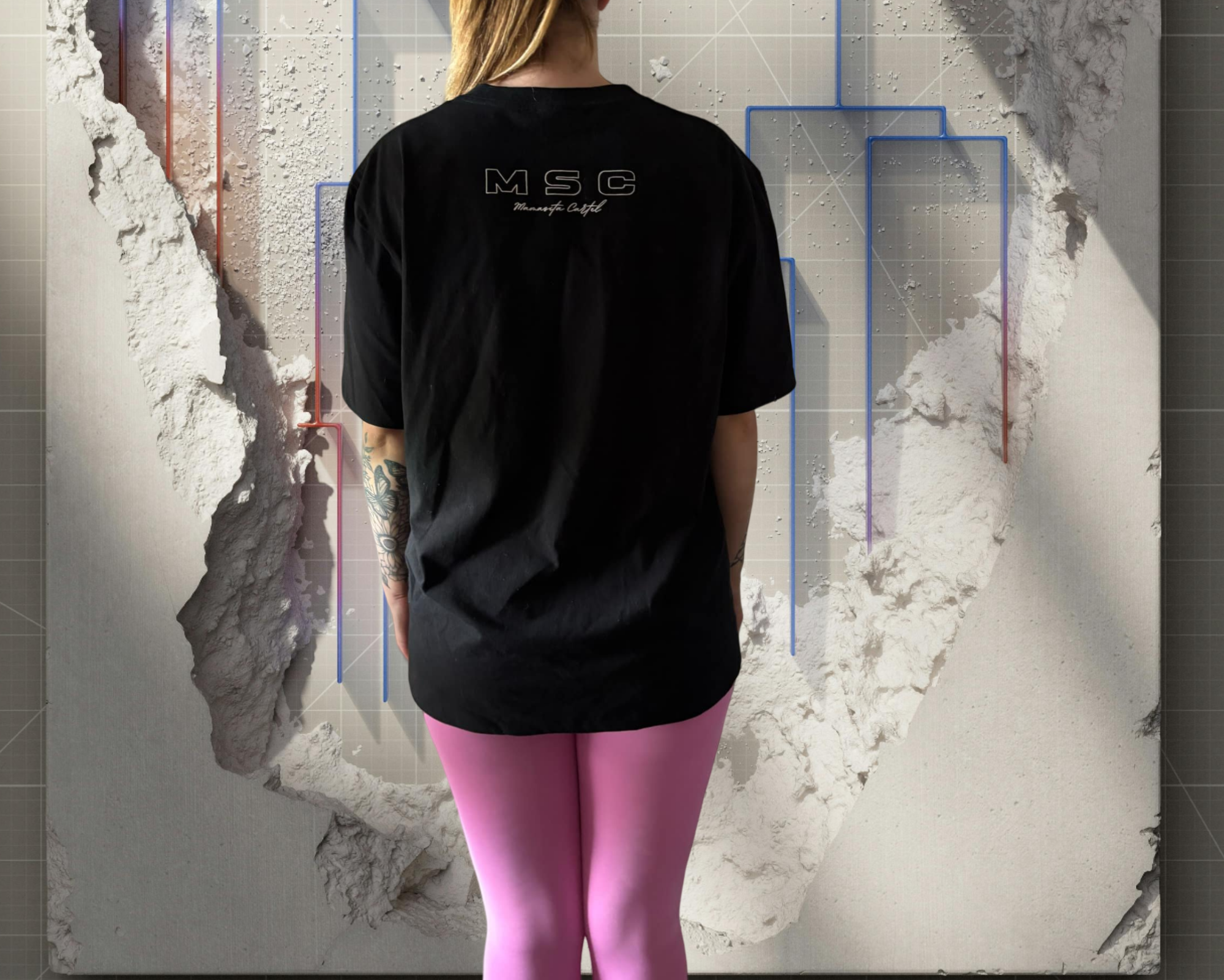 MSC "I am that bitch"T-shirt- BLACK  (small -3XL)