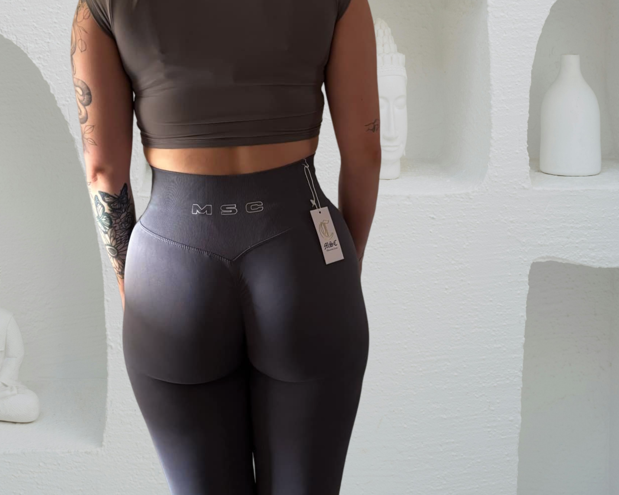 EMPIRE SCULPT legging (CHARCOAL)