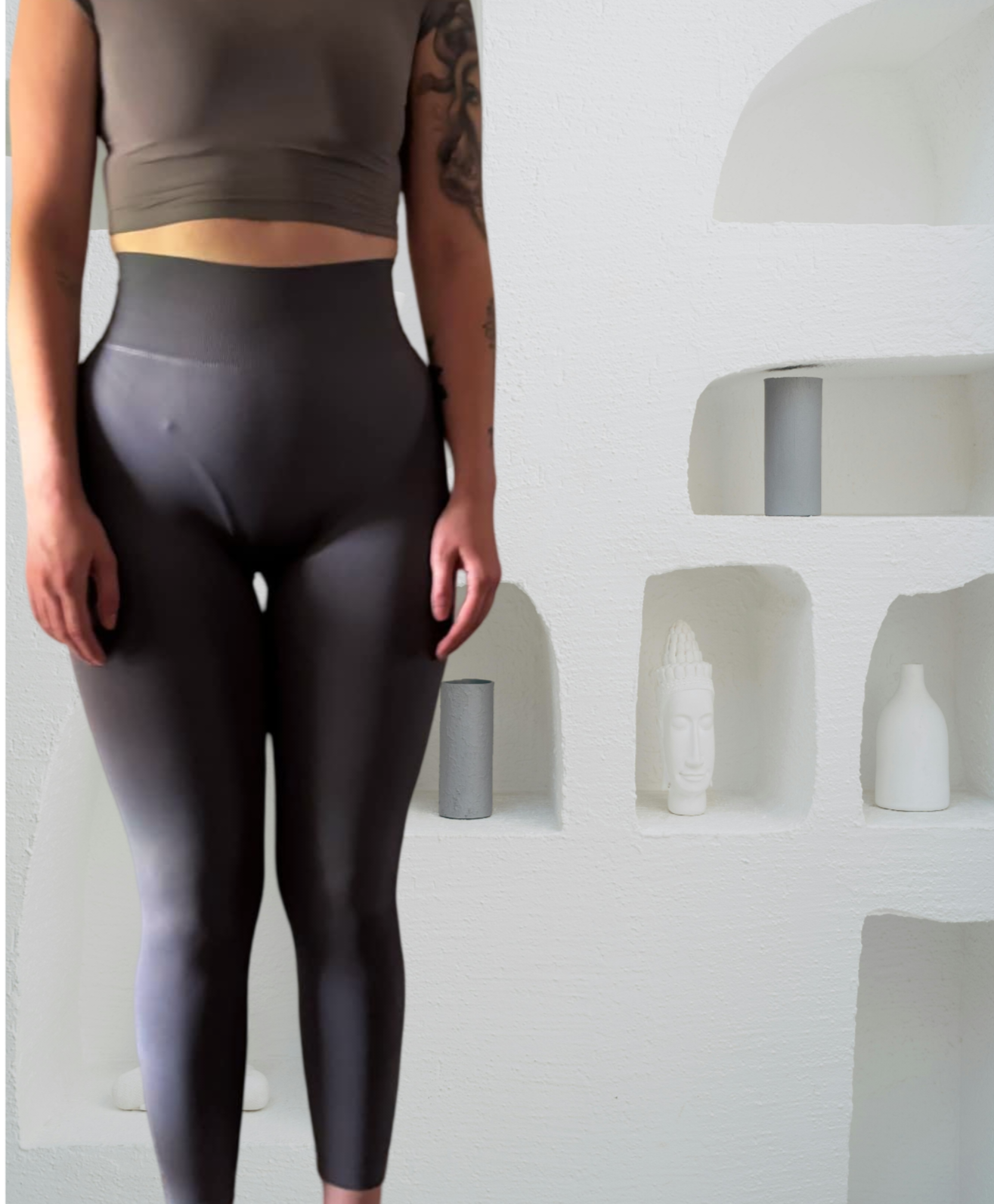 EMPIRE SCULPT legging (CHARCOAL)