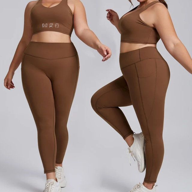 ANNIE leggings & ANNIE crop (PRE-ORDER)   2 PIECE SET.