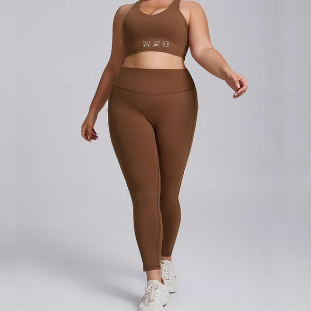 ANNIE leggings & ANNIE crop (PRE-ORDER)   2 PIECE SET.