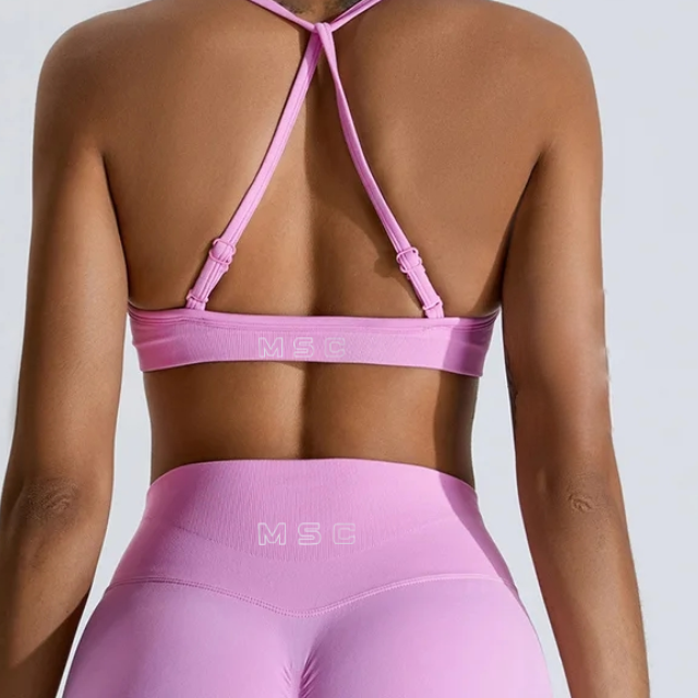 SIGNATURE sculpt v3 crop.       Barbii pink