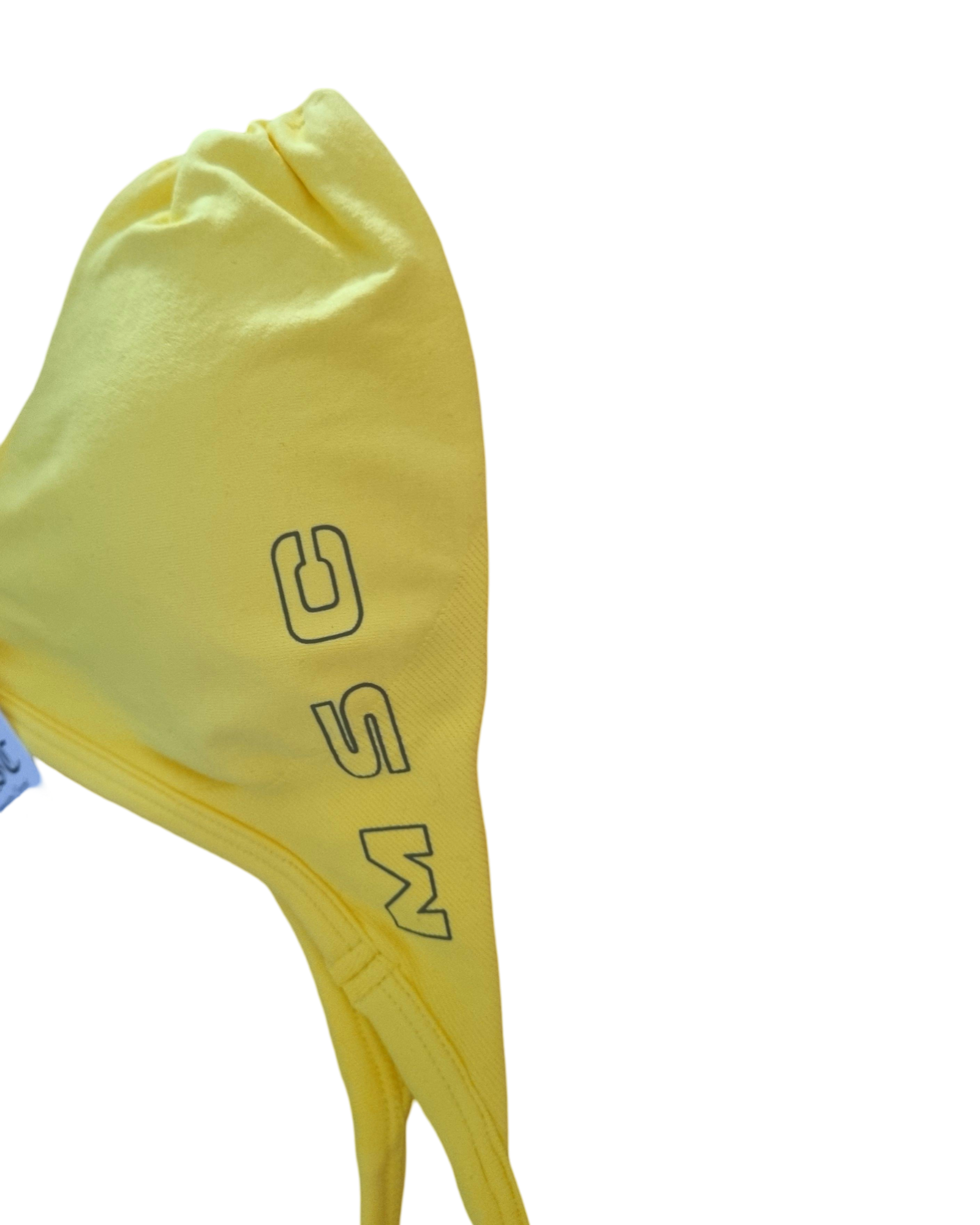 MSC IMIRI CORE sculpt mini crop. (NEON YELLOW) black logo