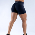 MSC IMIRI CORE V.2 sculpt shorts. (ONYX)white logo.