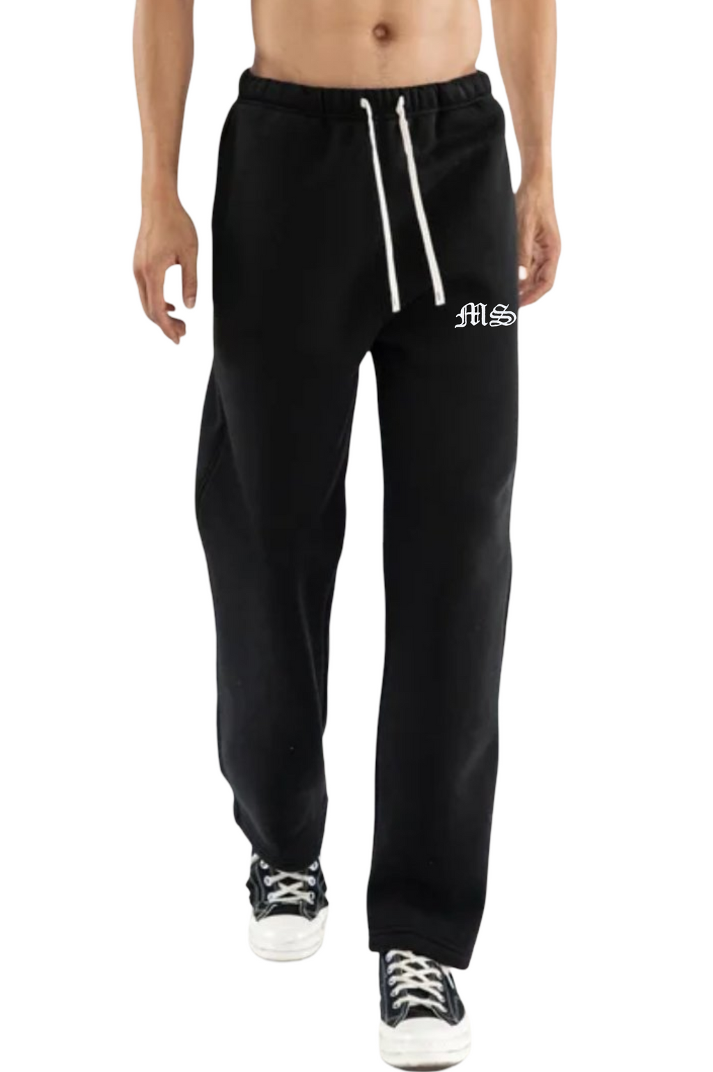 OMI straight leg track pants (midnight)