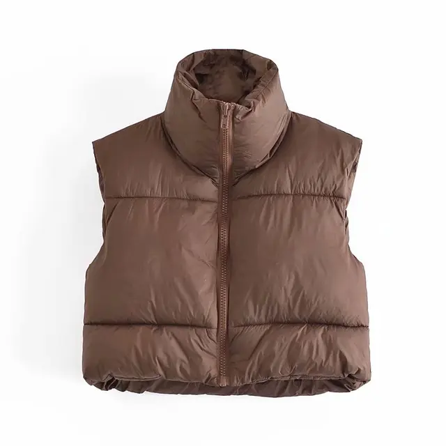MSC Avenue cropped puffer vest