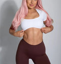 NOVA CROP TEE (snow white)