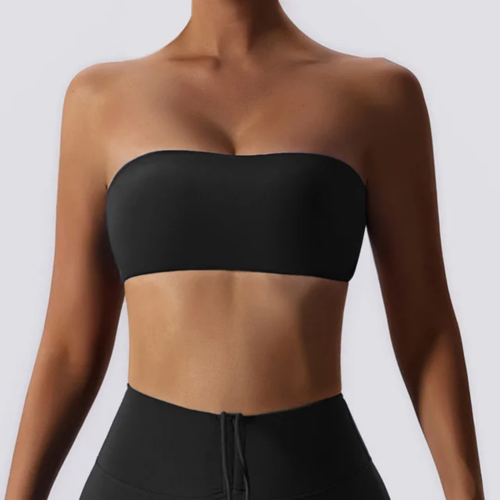 THIA bandeau crop (MIDNIGHT)