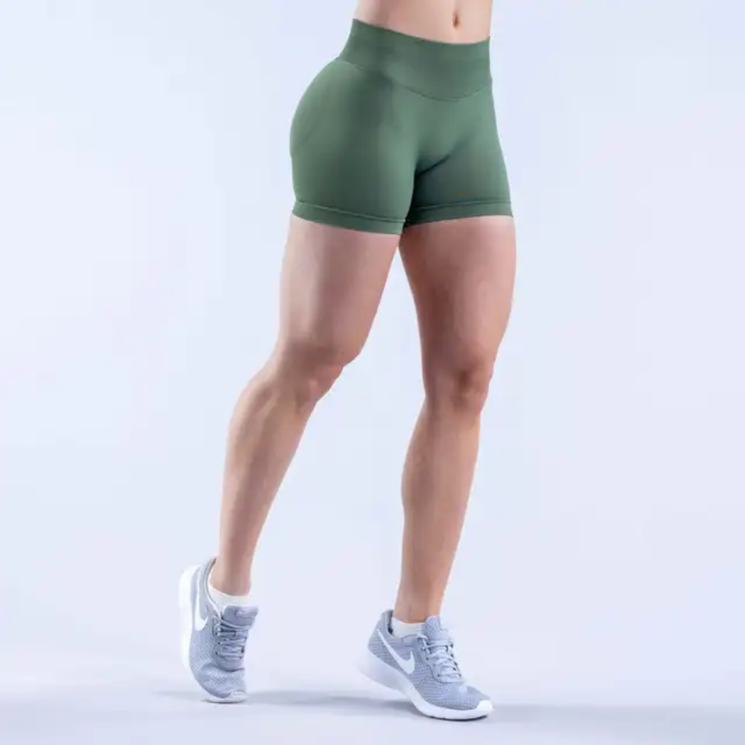 MSC IMIRI CORE sculpt shorts. (Kahki)