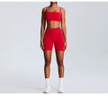AMANI Contour shorts  (chilli red)