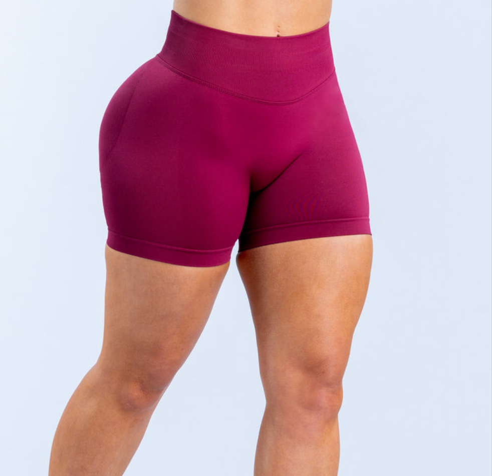 MSC IMIRI CORE sculpt shorts. (RASPBERRY)