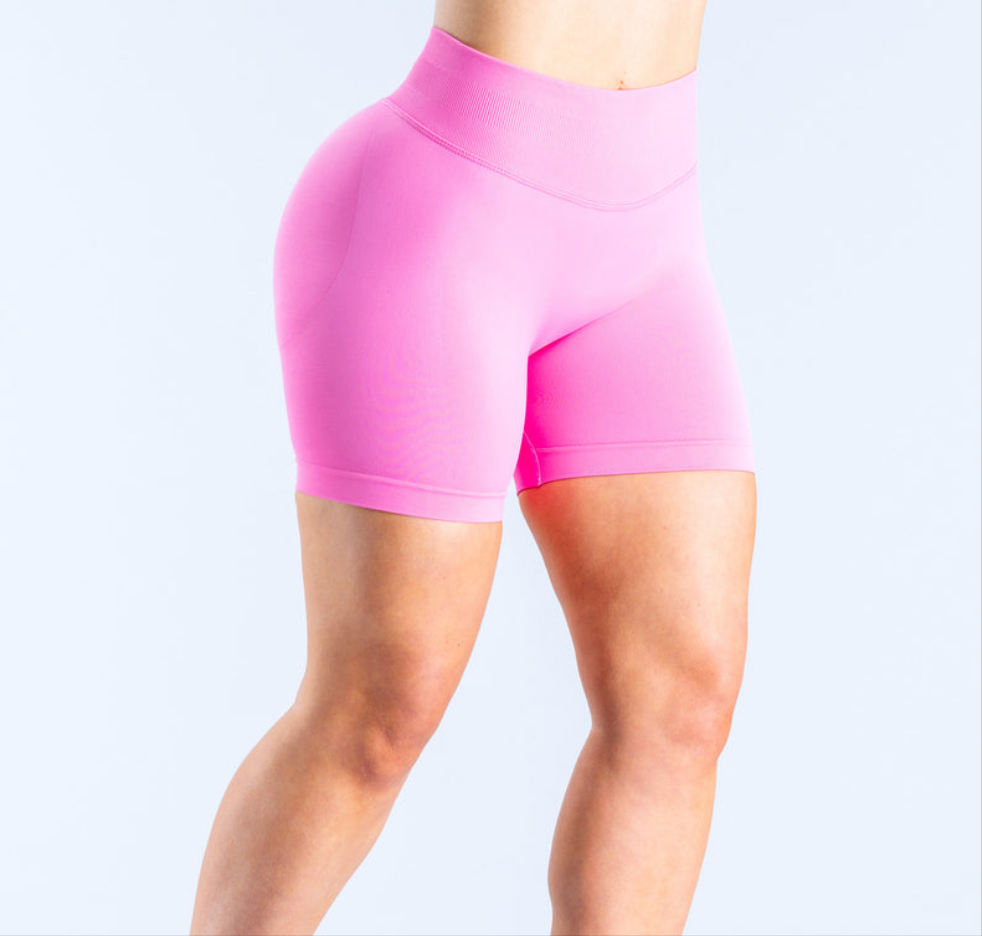 MSC IMIRI CORE sculpt shorts. (CHERRY BLOSSOM)