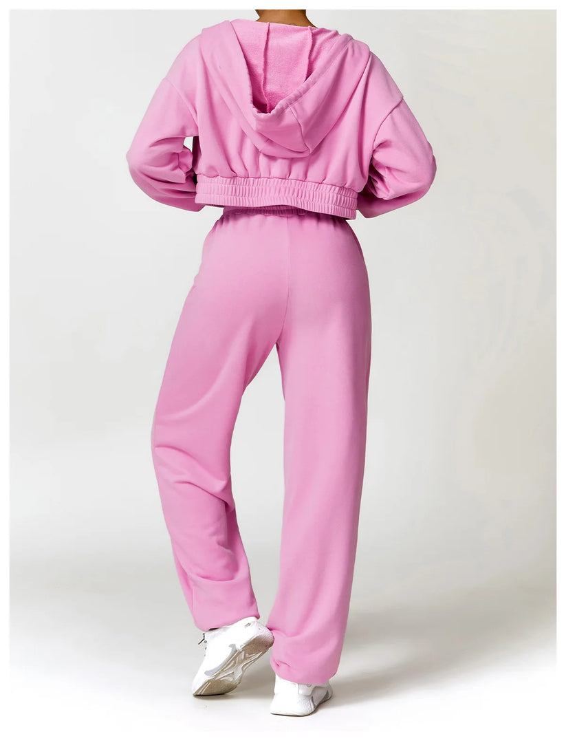 ZARA CROPPED HOODIE