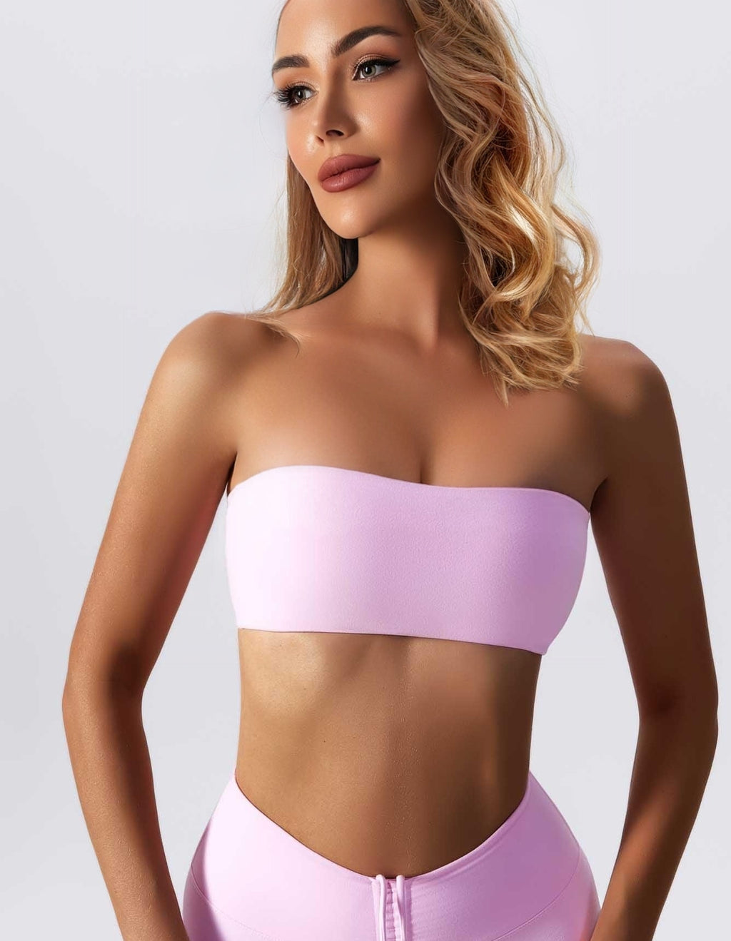 THIA bandeau crop (WATER LILY)