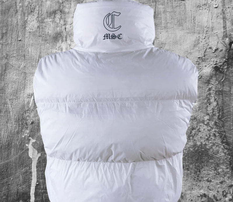 MSC Avenue cropped puffer vest
