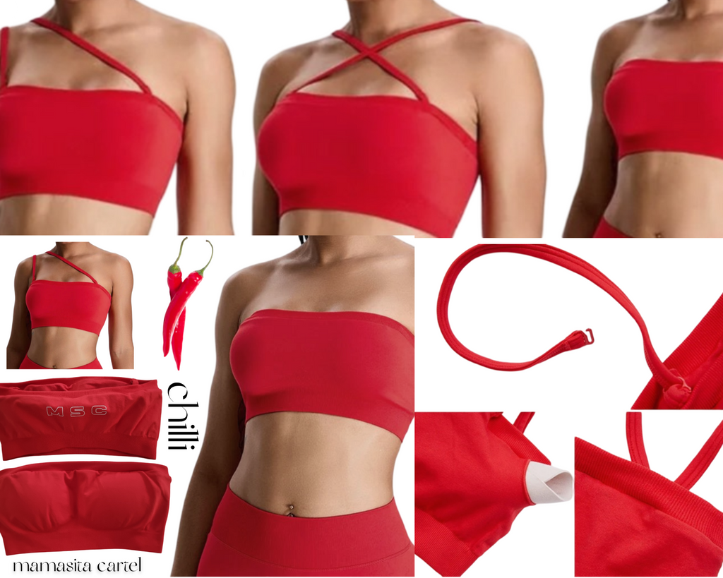 AMANI Bandeau (Chilli red)