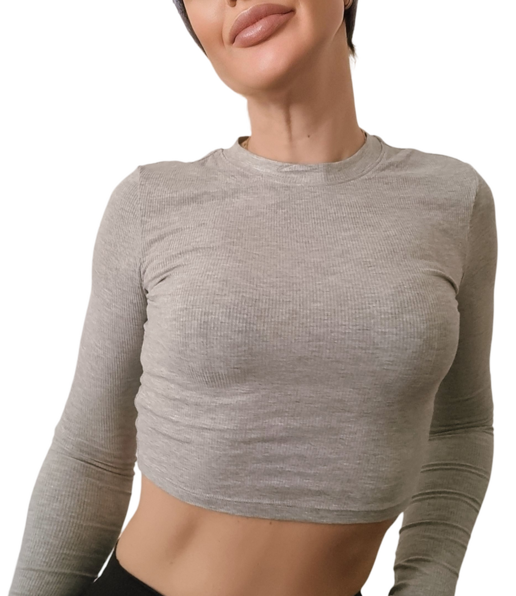 ZARA ribbed long sleeve