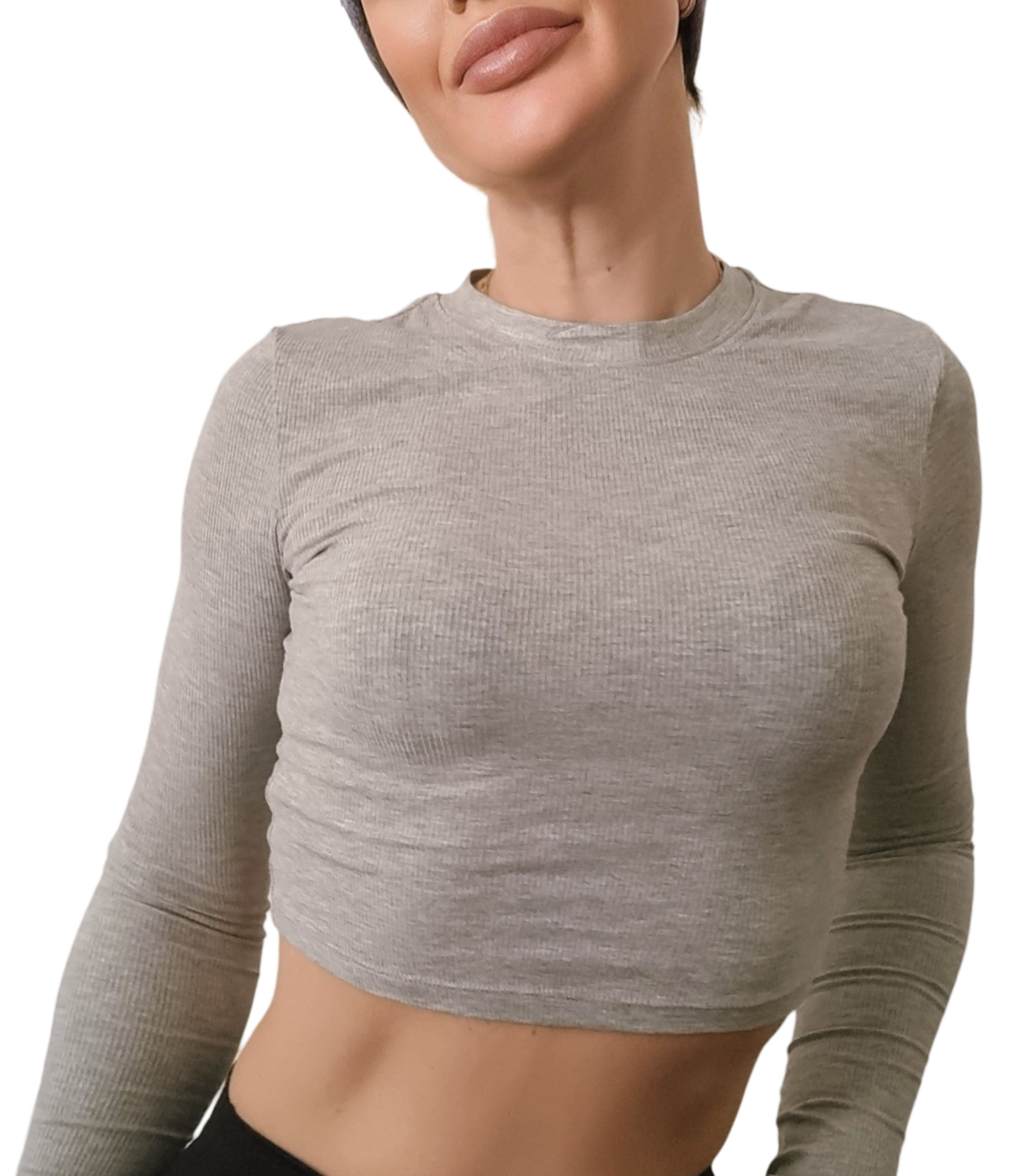 ZARA ribbed long sleeve