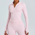 MSC LUNA sculpt zip-up ( pink babii)