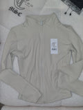 MSC LUNA sculpt zip-up ( cremee )