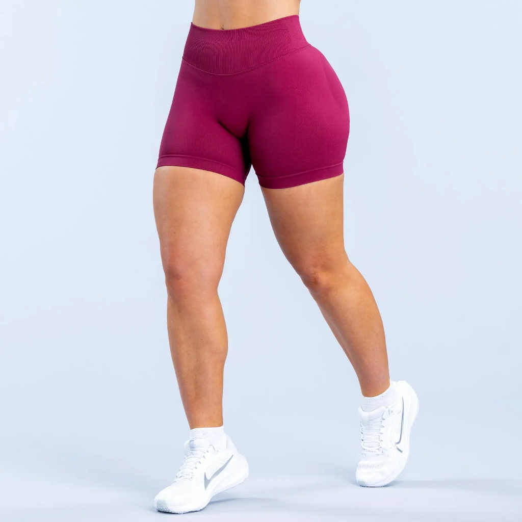 MSC IMIRI CORE sculpt shorts. (RASPBERRY)