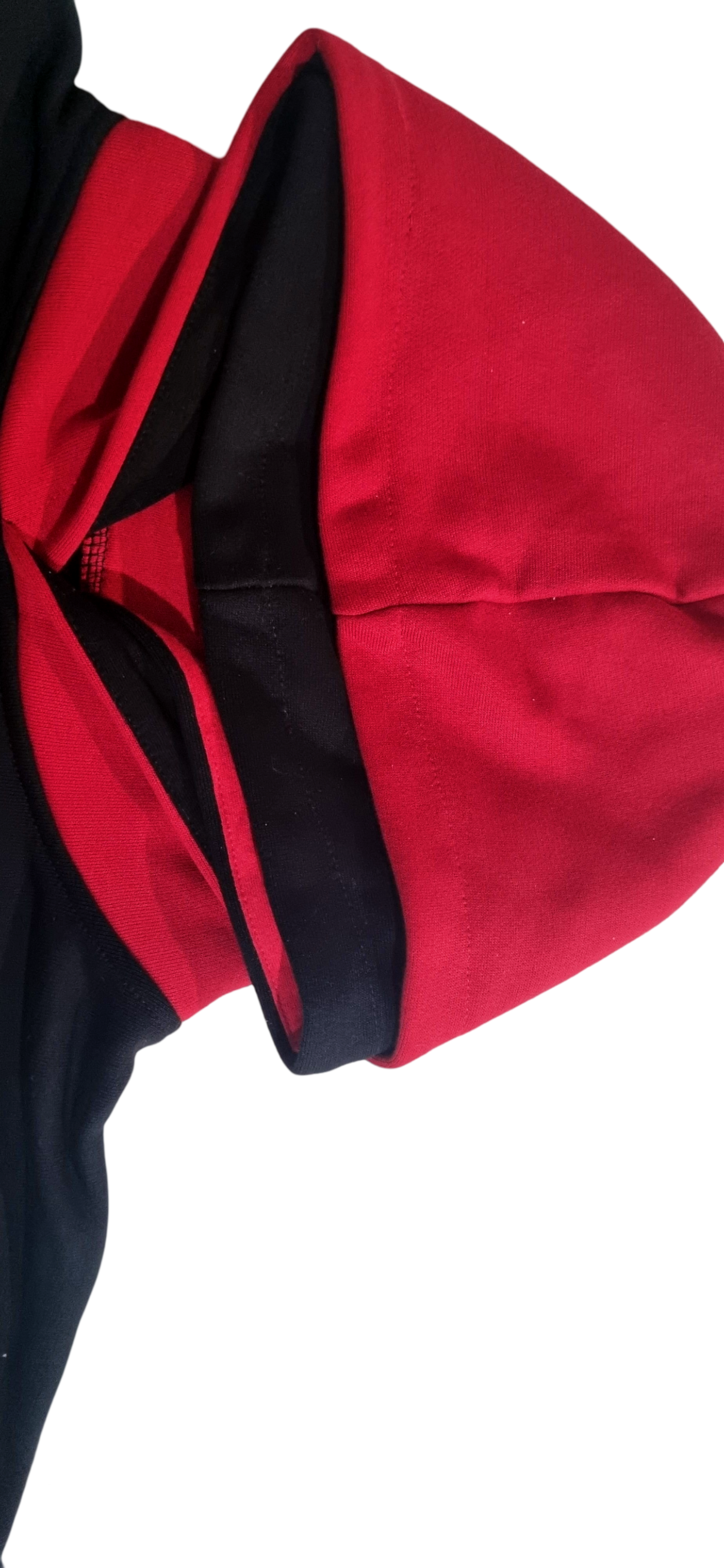 BIG G, double hood hoodie            "MOVE IN SILENCE" series 1       (MIDNIGHT RAGE)